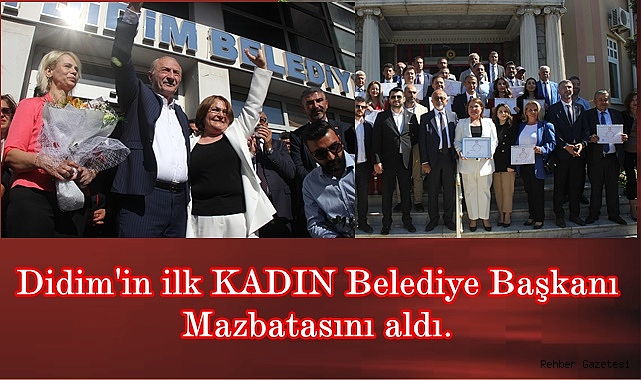 Didim'in İlk Kadın Belediye Başkanı