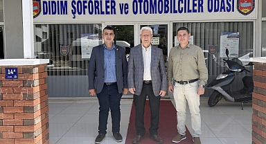 TŞOF Başkanı Apaydın, Didim Şoförler Odası’nı ziyaret etti