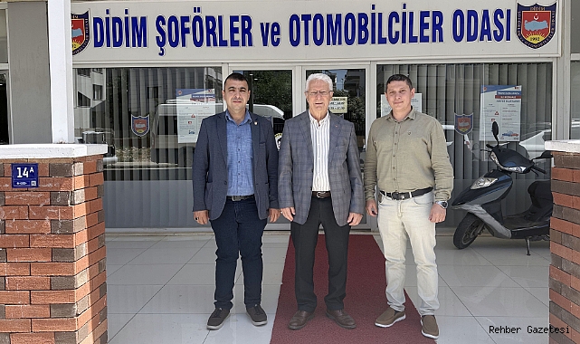 TŞOF Başkanı Apaydın, Didim Şoförler Odası’nı ziyaret etti