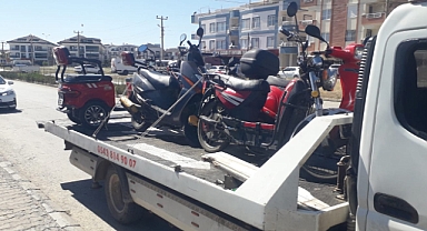 Emniyet Müdürlüğü trafik görevlilerince denetimler gerçekleştirildi