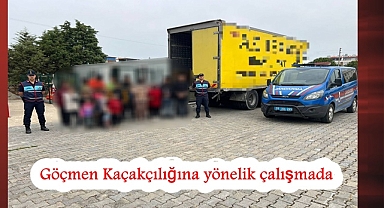 Göçmen Kaçakçılığına yönelik çalışmada