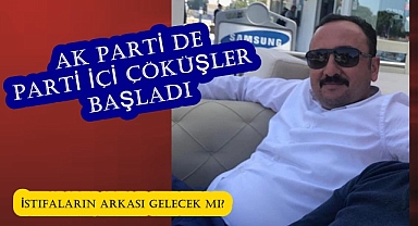 Ak Parti de çöküşler başladı