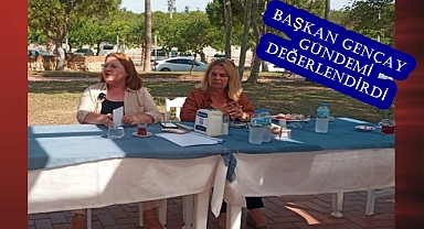 BAŞKAN GENÇAY BASIN İLE GÜNDEMİ DEĞERLENDİRDİ