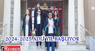 ADLİ YIL BAŞLADI