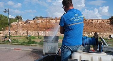 DİDİM’DE İLAÇLAMA ÇALIŞMALARI TÜM HIZIYLA SÜRÜYOR