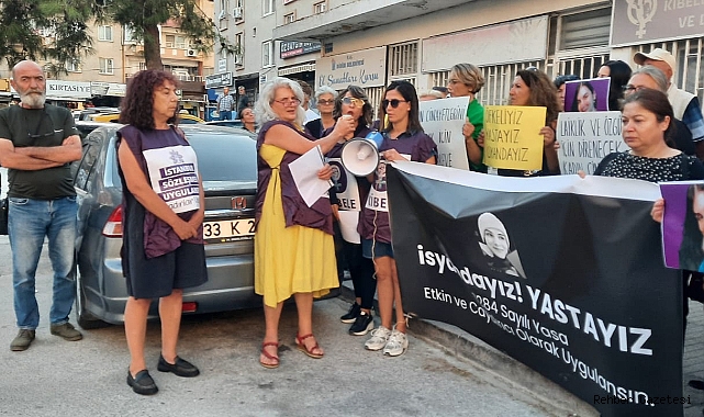 Kibele den öldürülen kadınlar isyani