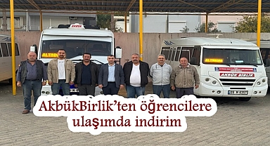 AkbükBirlik’ten öğrencilere ulaşımda indirim