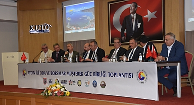 Aydın İli Oda Borsaları Güç Birliği Toplantısı Kuşadası Ticaret Odasında Yapıldı