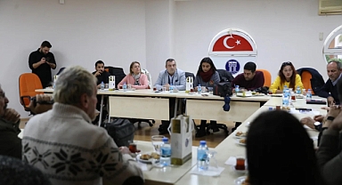 Didim Belediye Başkanı Hatice Gençay basınla bir araya geldi