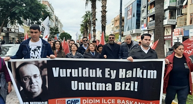 DİDİM DE UĞUR MUMCU SESLERİ YÜKSELDİ