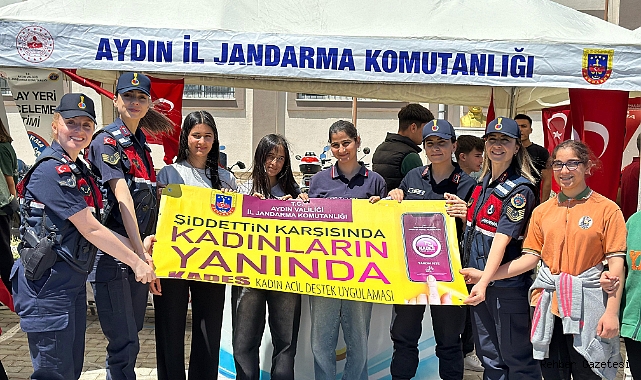 Aydın Jandarma Komutanlığı’ndan Didim’de Öğrencilere Tanıtım Etkinliği