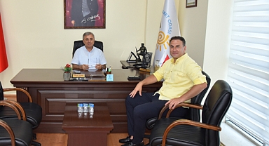 Türkiye Odalar ve Borsalar Birliği Oda ve Borsalar Dairesi Başkanı Volkan Tufan Ticaret Odası ziyaret etti.