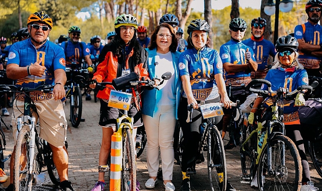 BAŞKAN HATİCE GENÇAY, BİSİKLET FESTİVALİ'NİN STARTINI VERDİ