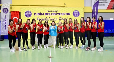 DİDİM’DE KADIN VOLEYBOL TAKIMI YOLUNA DAHA GÜÇLÜ DEVAM EDECEK