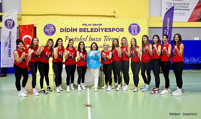 DİDİM’DE KADIN VOLEYBOL TAKIMI YOLUNA DAHA GÜÇLÜ DEVAM EDECEK