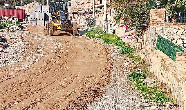 DİDİM BELEDİYESİ KENT GENELİNDEKİ YOĞUN ÇALIŞMALARINI AKBÜK'DE DE SÜRDÜRÜYOR