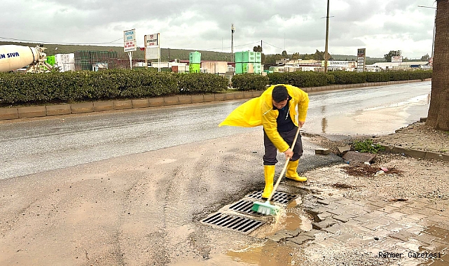 DİDİM BELEDİYESİ EKİPLERİ HER KOŞULDA SAHADA
