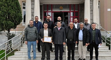 Didim Şoförler Odası’nda mazbata teslimi gerçekleşti