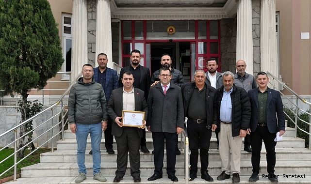 Didim Şoförler Odası’nda mazbata teslimi gerçekleşti