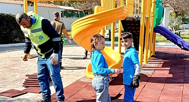 DİDİM BELEDİYESİ’NİN ÇALIŞMALARI İLE İLÇEDEKİ PARKLAR DAHA GÜZEL VE DAHA YEŞİL