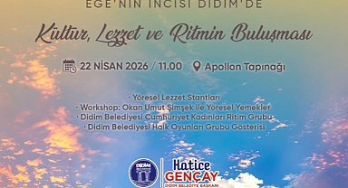 DİDİM BELEDİYESİ’NDEN TURİZM HAFTASINDA KÜLTÜR, LEZZET VE RİTİM BULUŞMASI