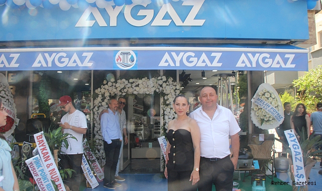 Didim Aygaz bayii yeni konsepti ile yeniliklerle açılış yaptı